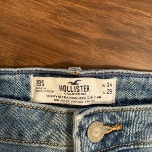 American Eagle Curvy Ultra High Rise Dad Jean